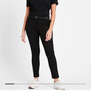 Banana Republic Sloan curvy fit navy pant
